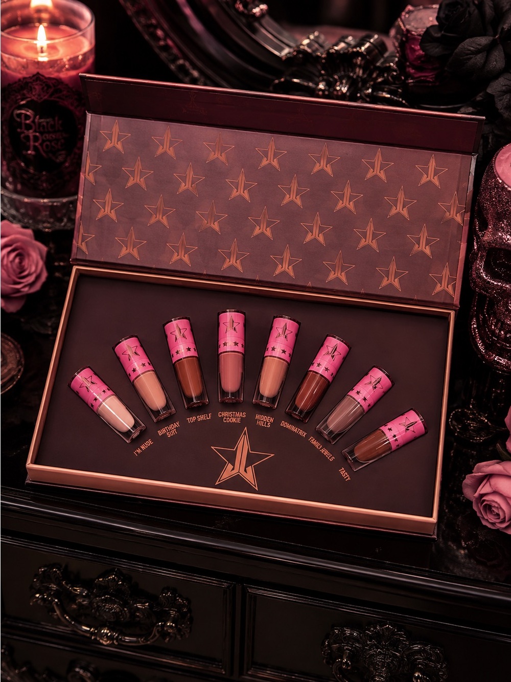 Jeffree Star Mini Nudes Bundle Volume 2 8pc Velour Liquid Lipsticks NWT